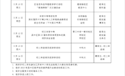 碧波中学第14周工作安排